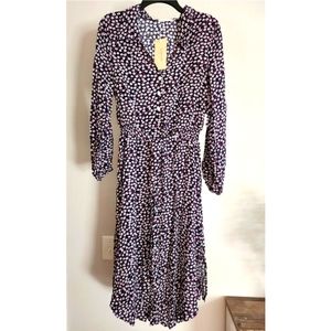 Floral Print mid-calf Dress size Small